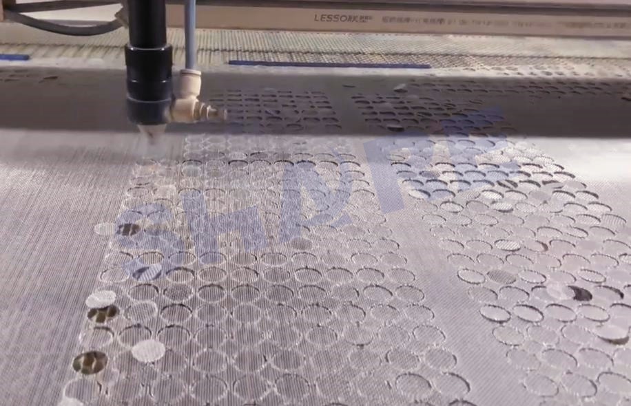 filter mesh disc by laser cutting