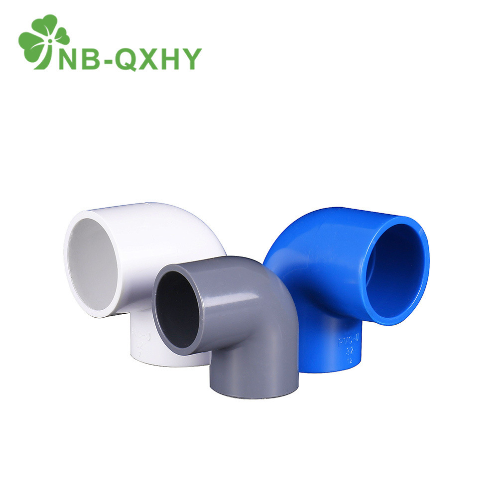 China UPVC Water Pipe Fitting DIN Standard Grey Plastic Pipe Fitting PVC Pipe Fitting