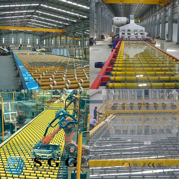 clear float glass production line