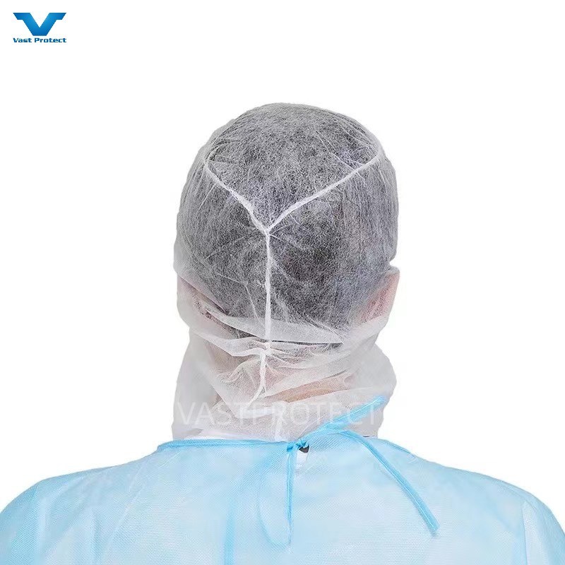 Factory Disposable Protective Polypropylene Non-Woven PP Ninja Astronaut Space Balaclava Cover Head Hood