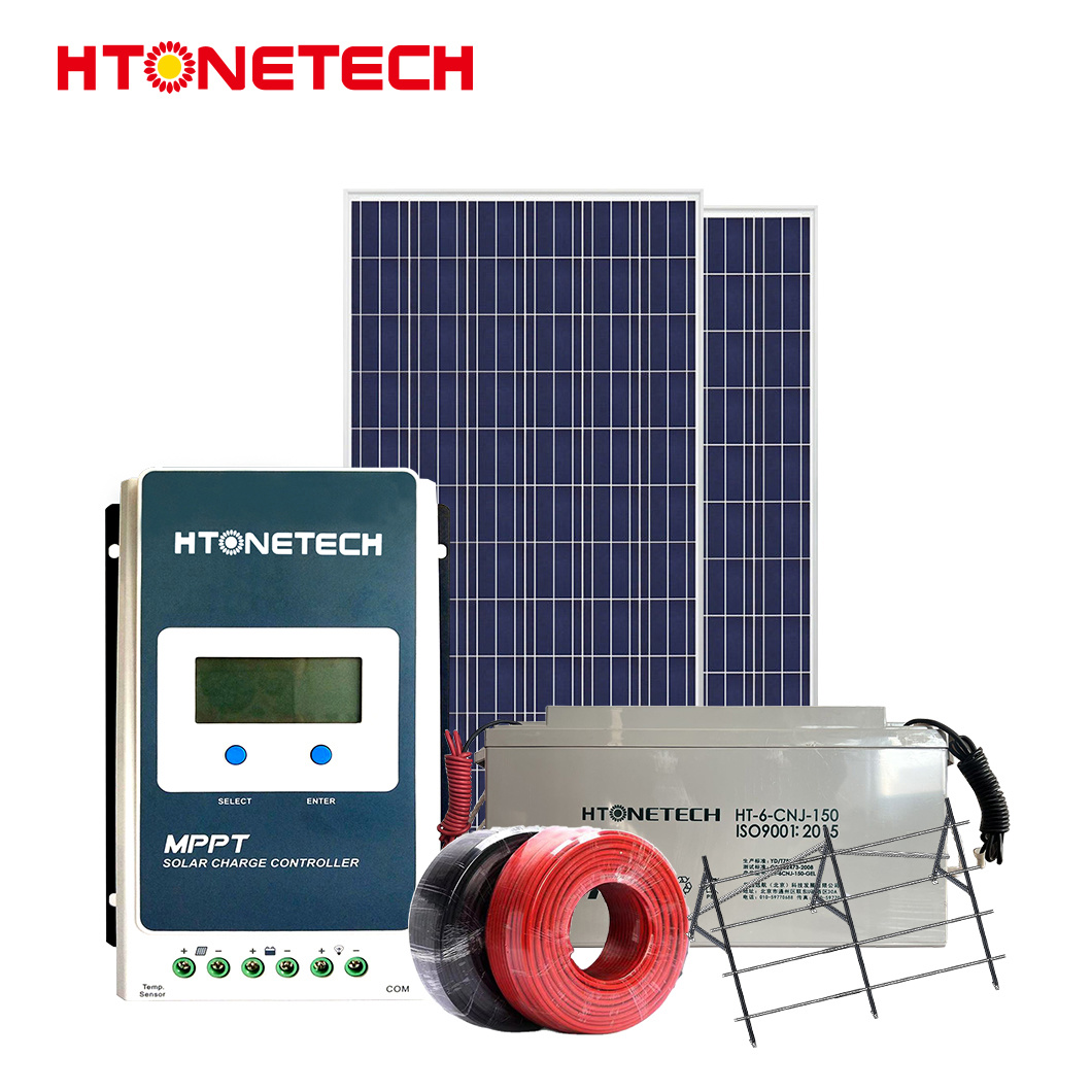 Htonetech Industry Good Price off Grid Solar System Complete Kit Manufacturers China 49kw Solar Energy System with WiFi
