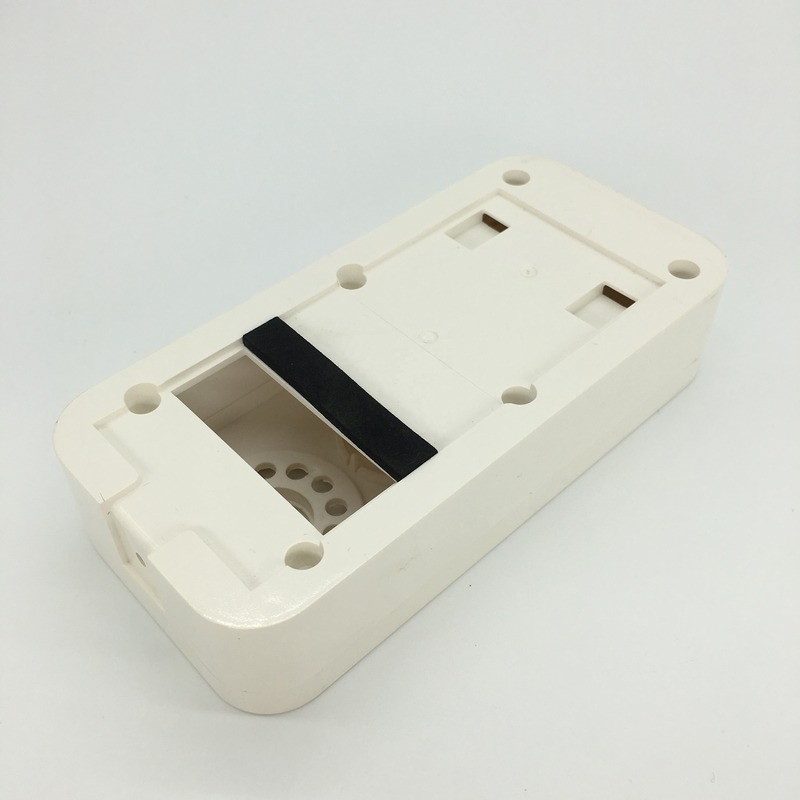 White Doorbell shell plastic injection product injection plastic molding supplier