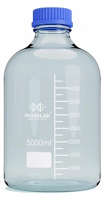 5000ML Media Glass Bottles