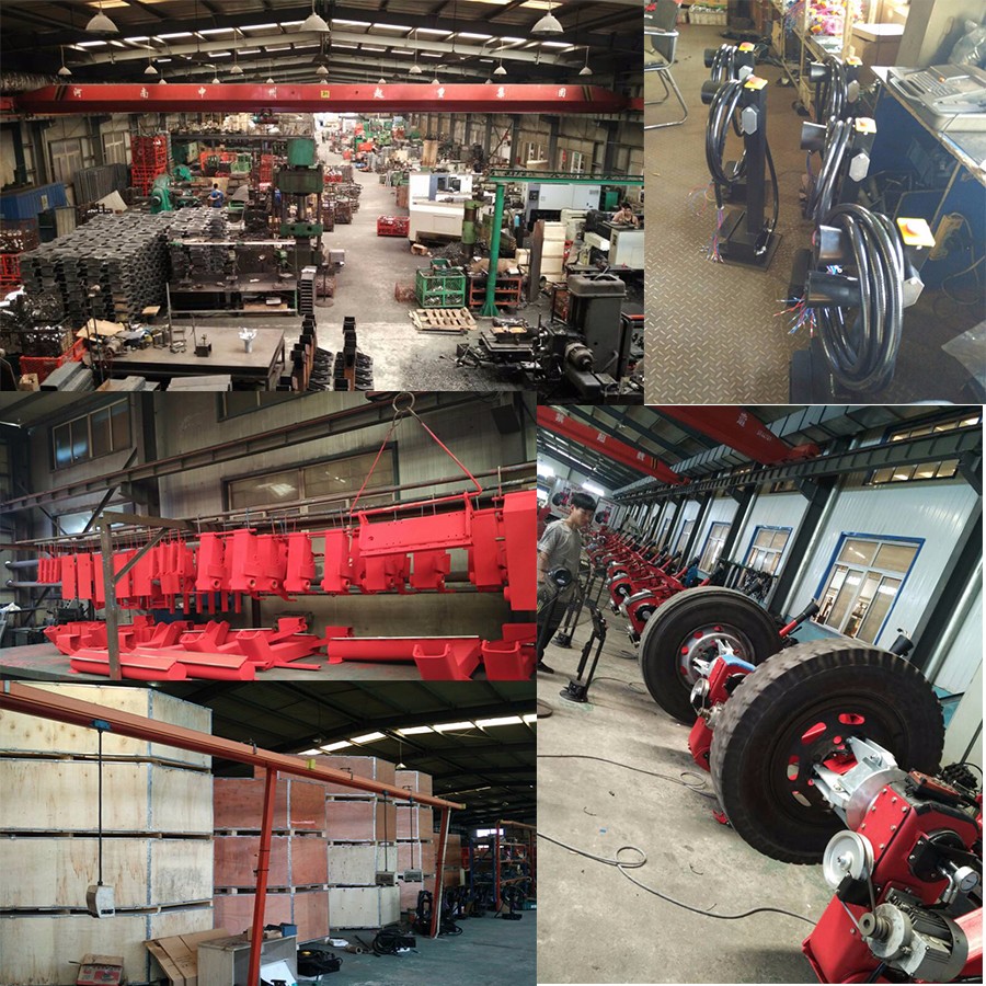 production of truck machine