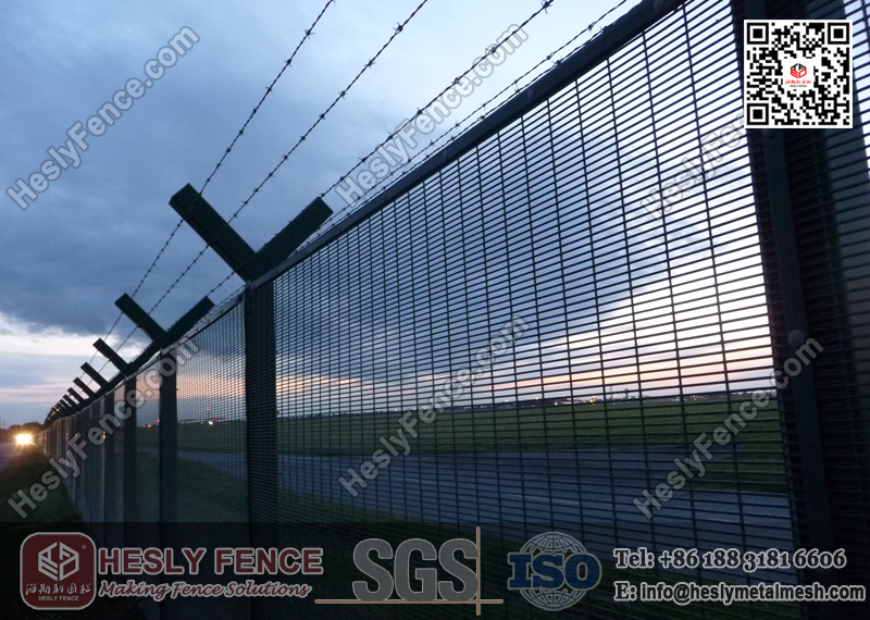 358 high security anti-climb fence