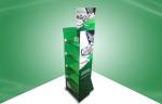 Affichage écologique de carton de POP, affichages faits sur commande verts de carton pour la médecine