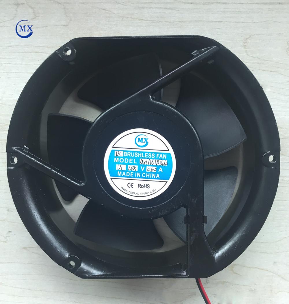 172X51mm high air flow axial fan with CE and ROHS used in industrial electronic device equipment
