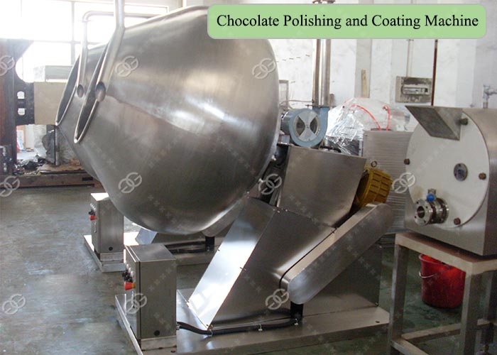Automatic Chocolate Polishing Machine Stainless Steel