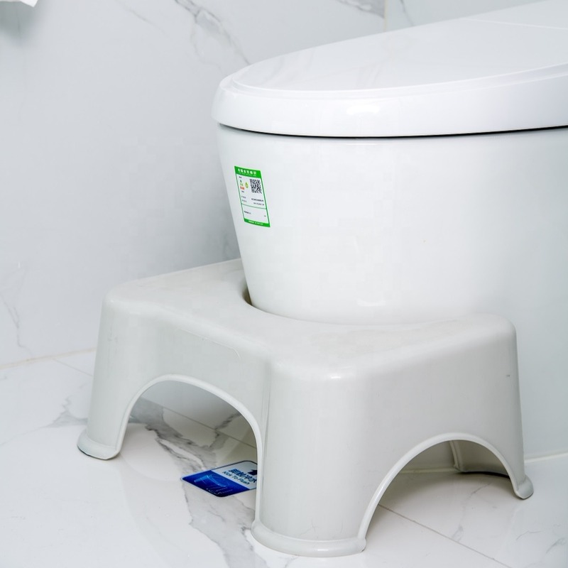 Bathroom Set U-Shaped Toilet Stool Foot seat Squatting Footstool