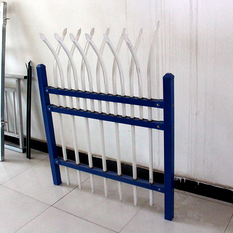 house decoration galvanized steel new main gate and fence wall design