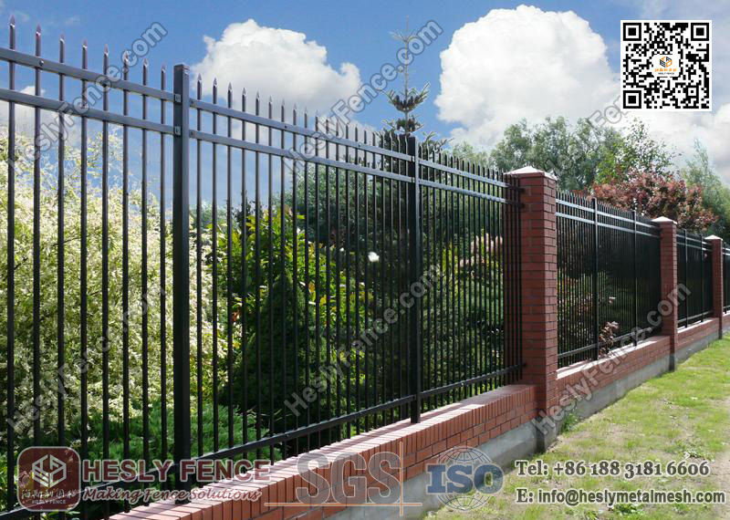 Metal Rail Fence 