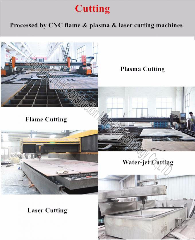 welding fabrication large steel structure weld h beam