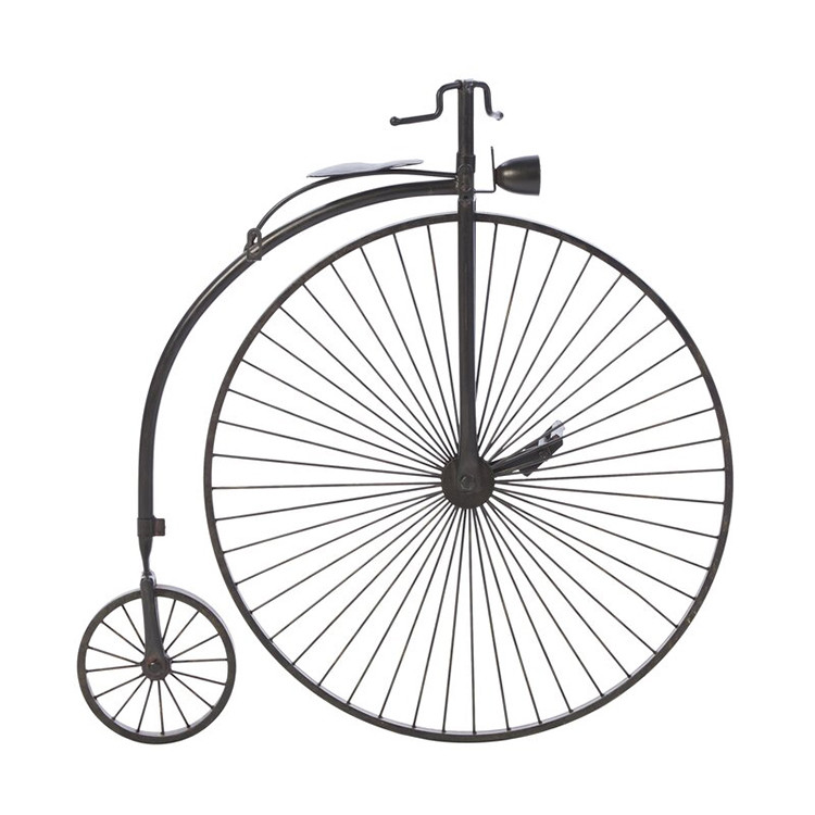 Pendant Metal Bicycle Home Decoration Iron Old Bike Metal Art Decor For Wall Hanging