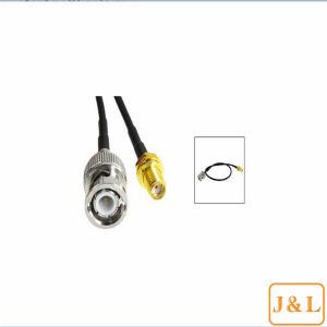 China 12.8inch RF Pigtail Cable SMA Female to BNC Male Adapter Connector on sale 