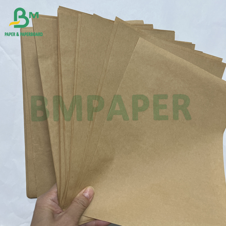 70gsm 90gsm Semi Extensible Brown Kraft Paper For Packaging Bag