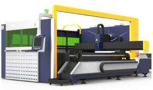 China Industrial Metal Tube Laser Cutting Machine With Electric Chuck 3000*1500mm on sale 