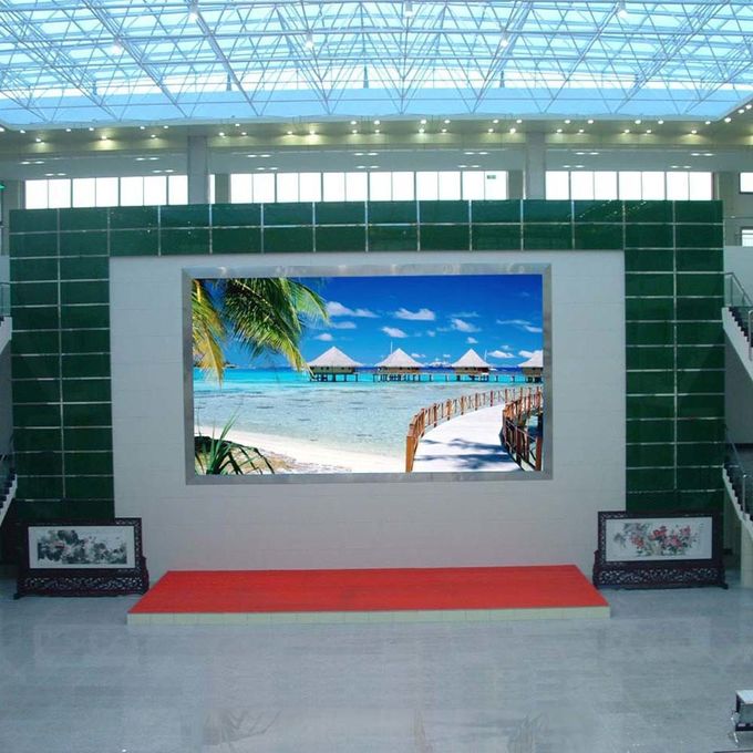 Clear Vivid Image Led Stage Screen , Led Electronic Display Screen 1920HZ Refresh Frequency