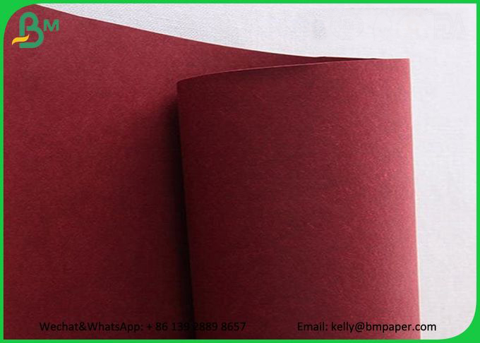 Colorful Washable Kraft Liner Paper Roll Matte Surface Pink Washable Kraft Paper Bags