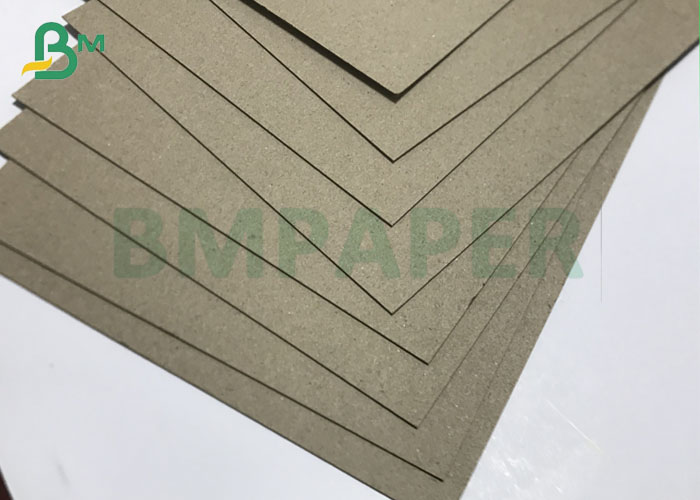 Book Binding Cardboard 1mm 1.5mm Thick Uncoated Greyboard Sheets 950 * 1300mm 