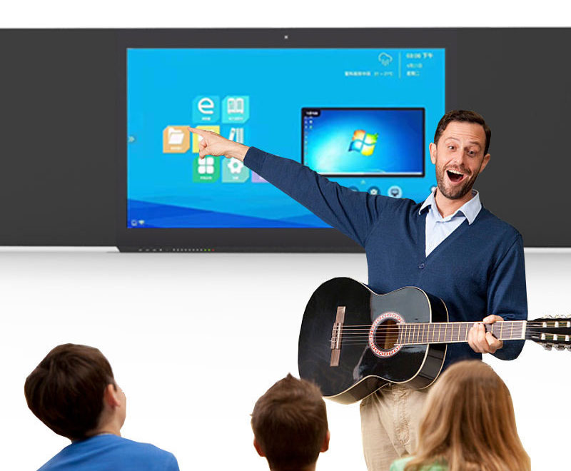 86 inch LED smart touch digital blackboard interactive school classroom 2