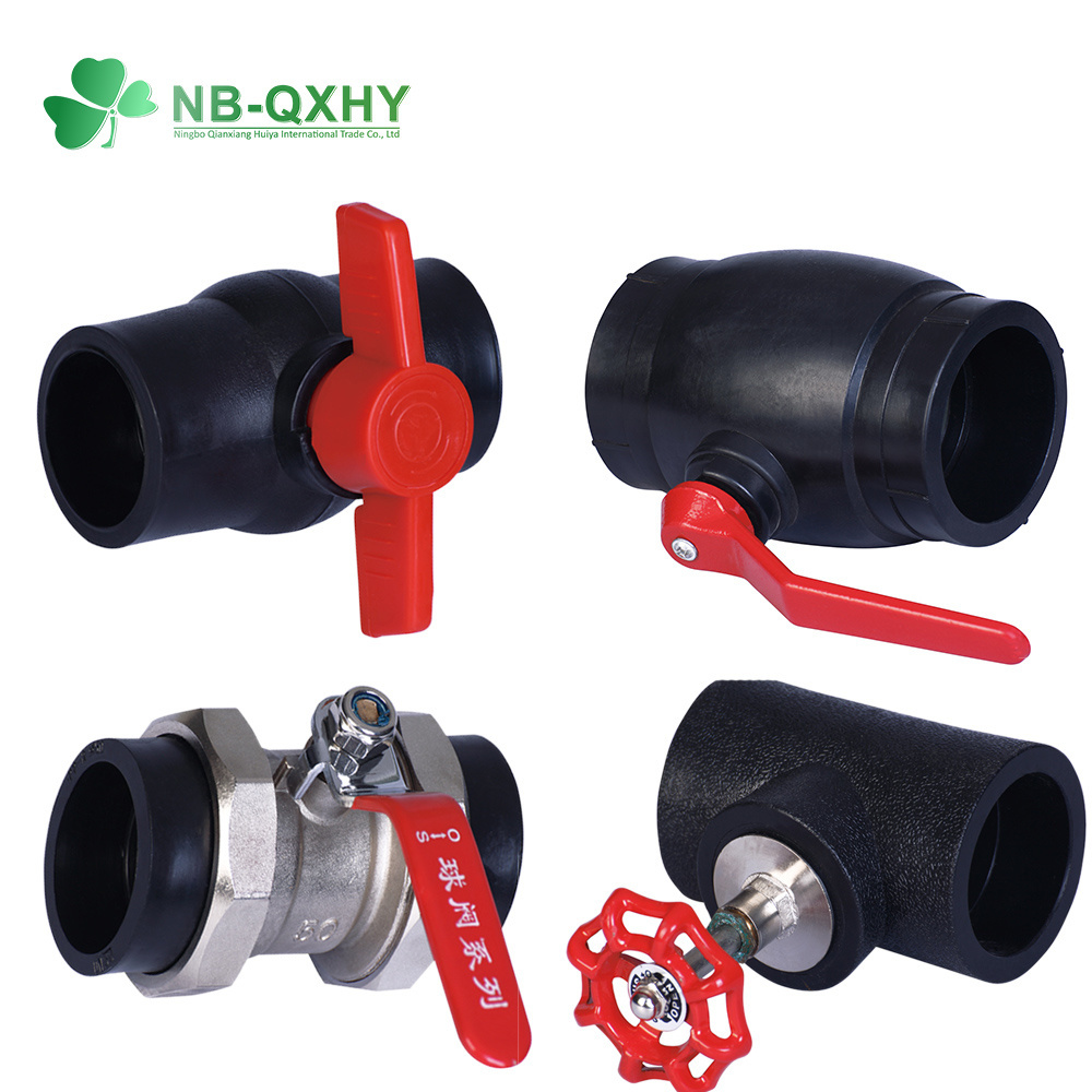 Water Supply HDPE Pipe Fitting Valve Socket Fusion Ball Valve