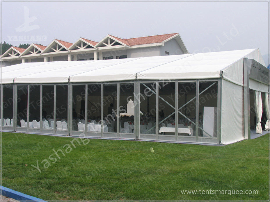 Clear Span Windproof 10x18m Outdoor Exhibition Tents Stable And Reliable