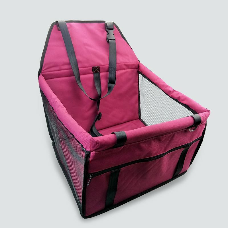 Waterproof Mesh Pet Car Belt Seat Cover Carrier Dog Bag