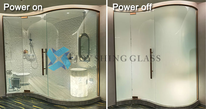 Curved Switchable smart glass
