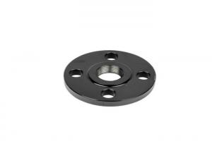 China Alloy Steel Plate Type Forged Threaded Flange  Carbon Steel Flanged Fittings on sale 