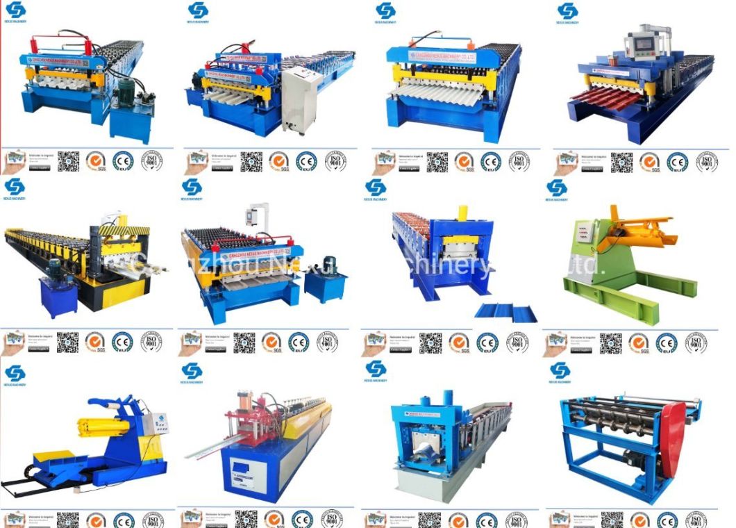 High Speed Roofing Tile Roll Forming Machine Roofing Sheet Making Machine