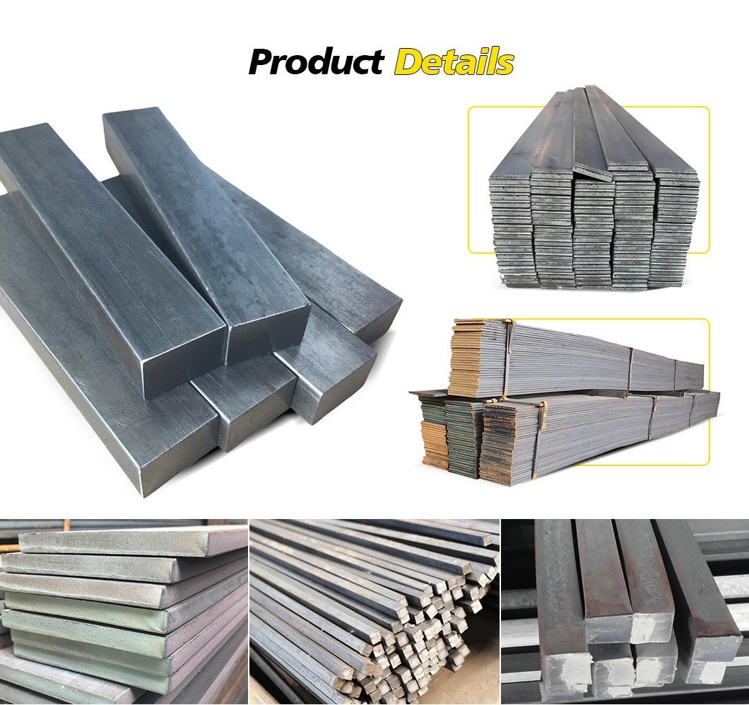 Building Material Silver Surface Flat Steel ASTM A36/1020/1035/1045/4140 etc