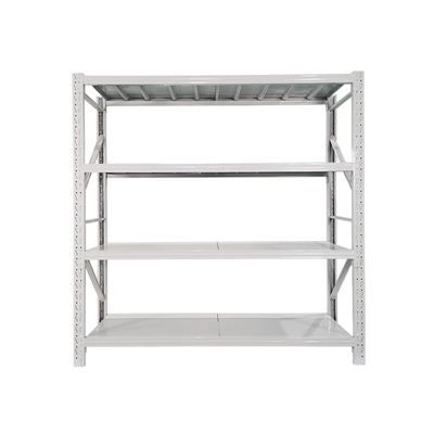 2000mm Height Light Shelving Systems Grey White For Small Garment Accessories