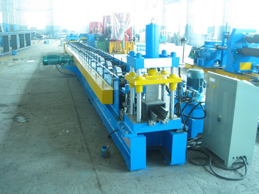 PLC control system door frame roll forming machine