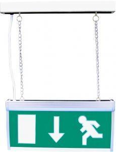 China Hanging LED emergency exit sign light with CE ROHS on sale 