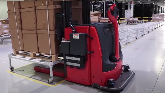 Highly Scalable and Low Maintenance PALLET FORKLIFT AGV Automated Warehousing System for Order Fulfillment 0