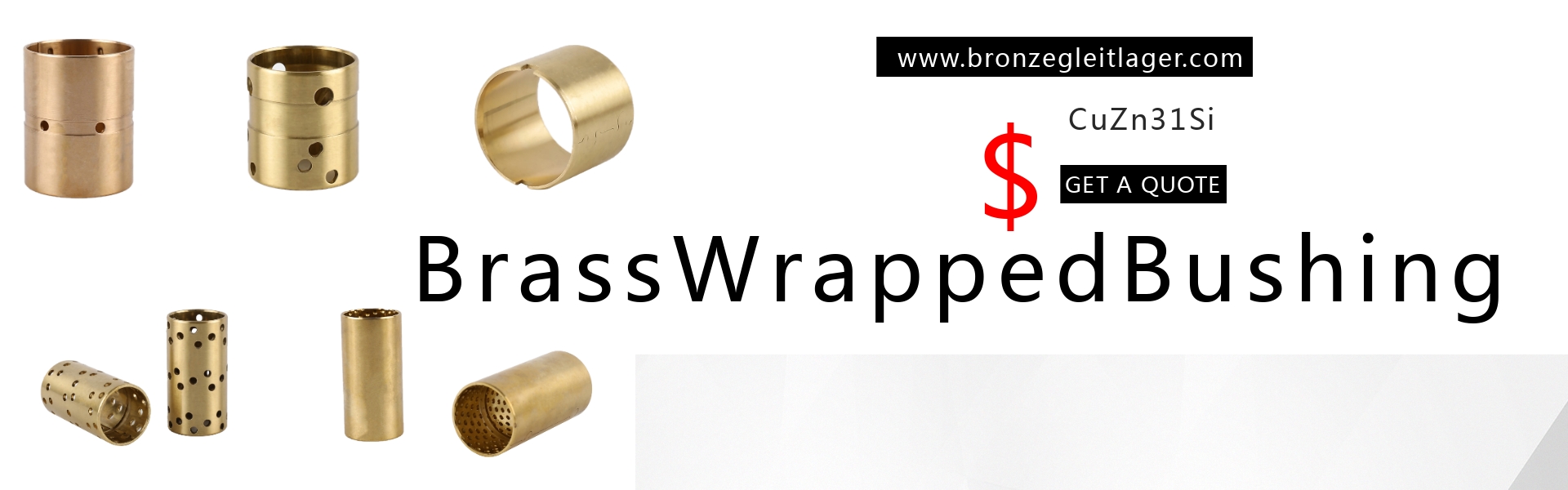 brass wrapped bushing