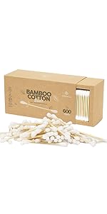 Organic Cotton Swabs Natural Cotton Swabs for Ears