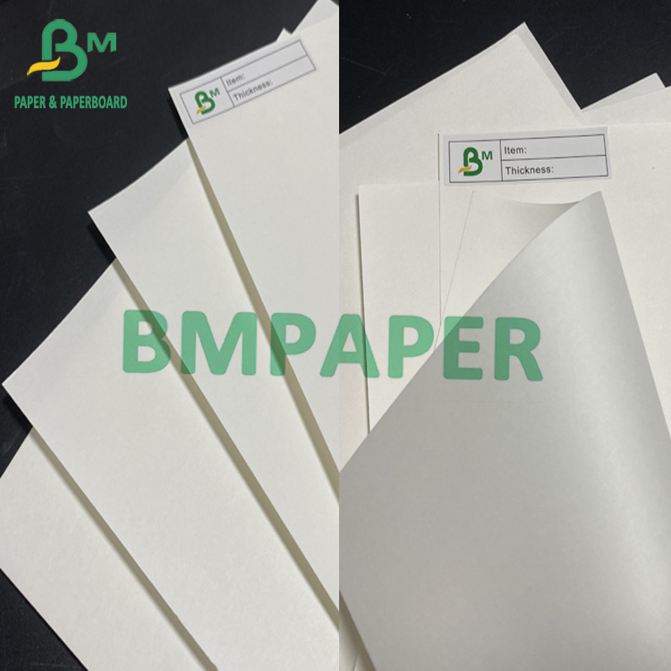 Recycled White Kraft Paper Craft White Paper 100gsm ~ 150gsm 546mm X 740mm