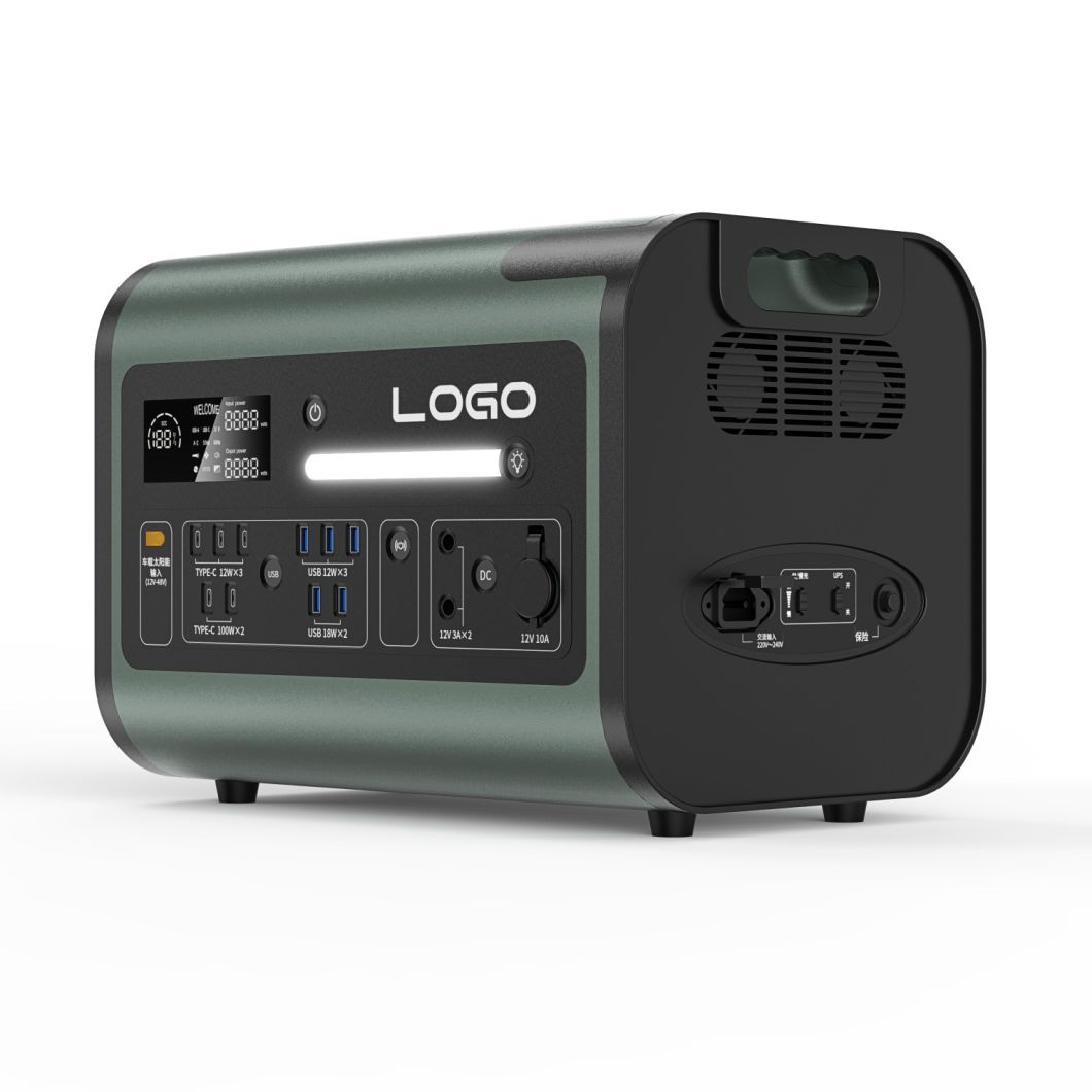 Hot Products Outdoor Travel 1800W~2400W Energy Storage Portable Power Station Solar Generator