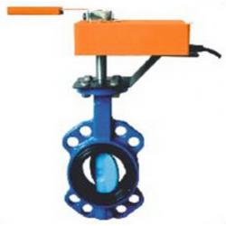 China High Performance Electric Butterfly Valve , Automatic Motorized Actuator Valve for sale