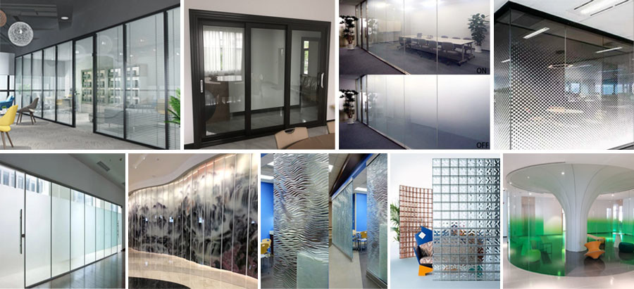 Partition glass solution cases