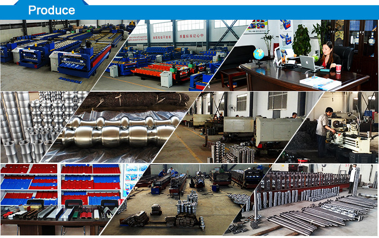 Automatic Glazed tile roll forming machine step tile making machine from China