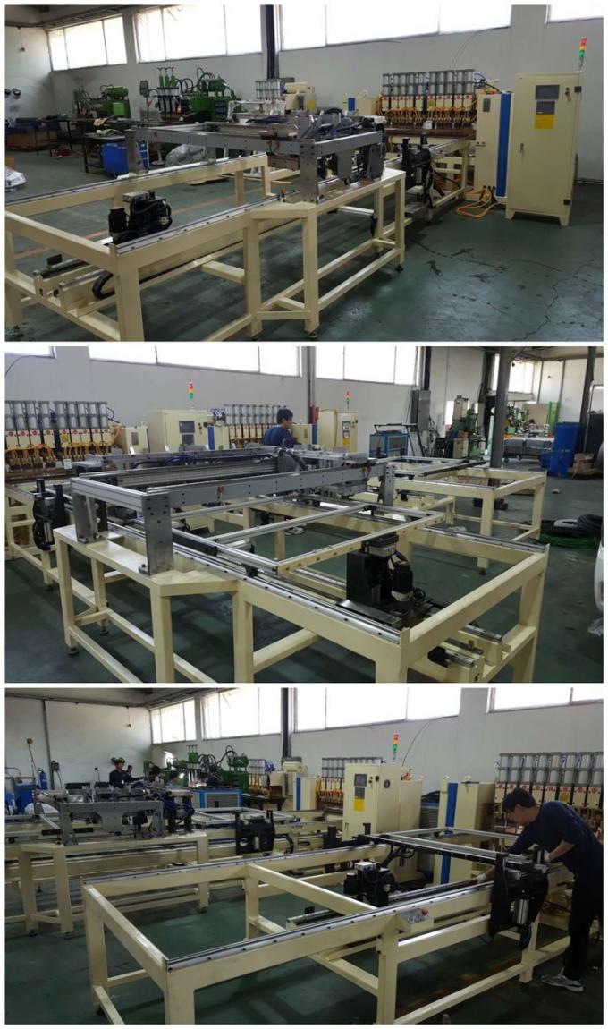 Wire - Dropping Fully Automatic Spot Welding Machine For Oven Glide Rack