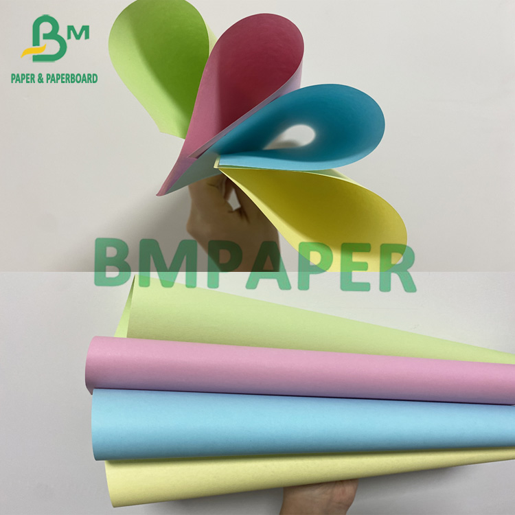Colored Woodfree Paper Uncoated Color Paper Sheet Red Green Blue Purple Gray Ivory Black 80g 150g 180g 
