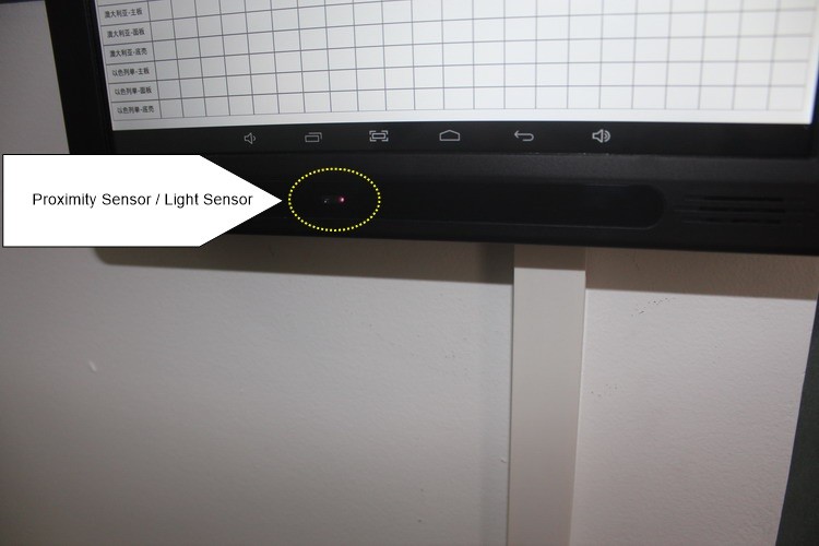 Proximity Sensor Light Sensor