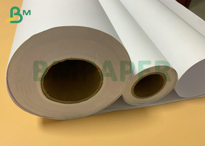 80gsm 440mm * 50m Roll Engineering paper 2'' Core 5 Rolls Per Carton 
