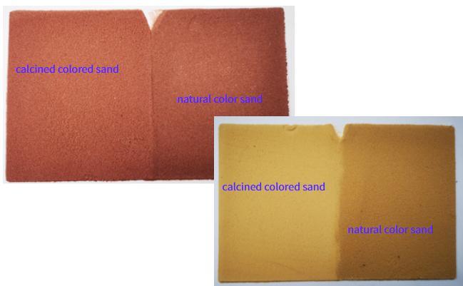 Not Fade Multicolored High-Temperature Sintered Ceramic Paint Art&Craft Color Sand