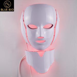 China Led Light Therapy Face Mask Professional Face And Neck Whitening Facial Mask Anti Aging Face Lifting on sale 