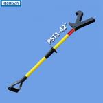 push pole safety hand tools, higheasy 42 inch push pull pole fiber D handle, nylon head push pole stick