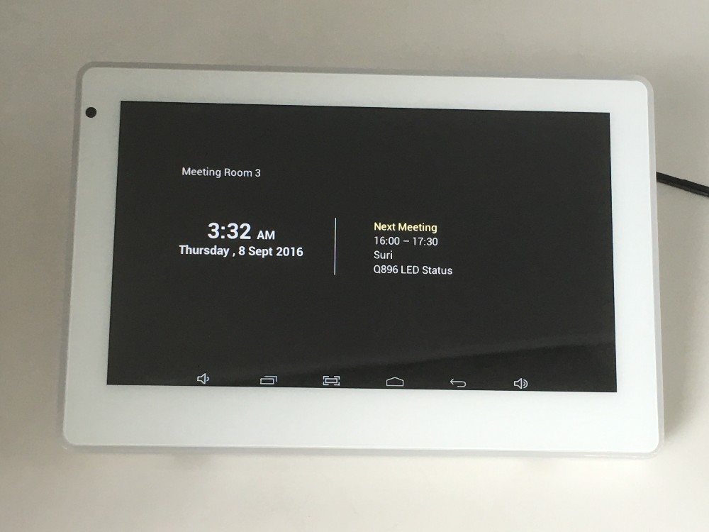Q896 7" Indoor Application Android Touch Screen With Led